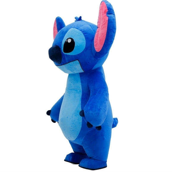 Inflatable Costume Stitch Plush Mascot Halloween Cosplay Funny Party Outfit - Picture 2 of 6
